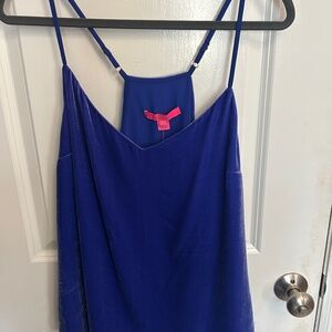 Lilly Pulitzer nwt Blue Velvet Camisole, XL
